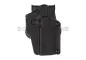 Preview: Amomax Universal Per-Fit Paddle Holster Black passt für über 200 Pistolentypen rechts Händer